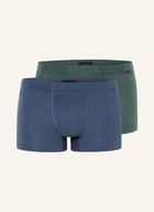Majtki damskie - Hanro Bokserki Cotton Essentials, 2 Szt. blau - miniaturka - grafika 1