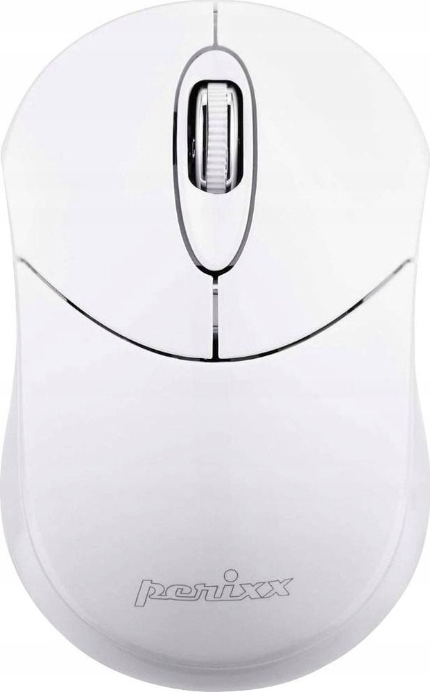 Perixx PERIMICE-802W, Bluetooth mouse for PC and tablet, cordless, white