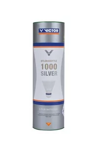 Victor Shuttle 1000 lotka nylonowa, 3 sztuki lub 6 sztuk do wyboru, puszka z 6 szt. 008/6/0 - Badminton - miniaturka - grafika 1