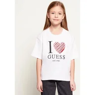 Koszulki dla dziewczynek - Guess T-shirt Relaxed fit - miniaturka - grafika 1