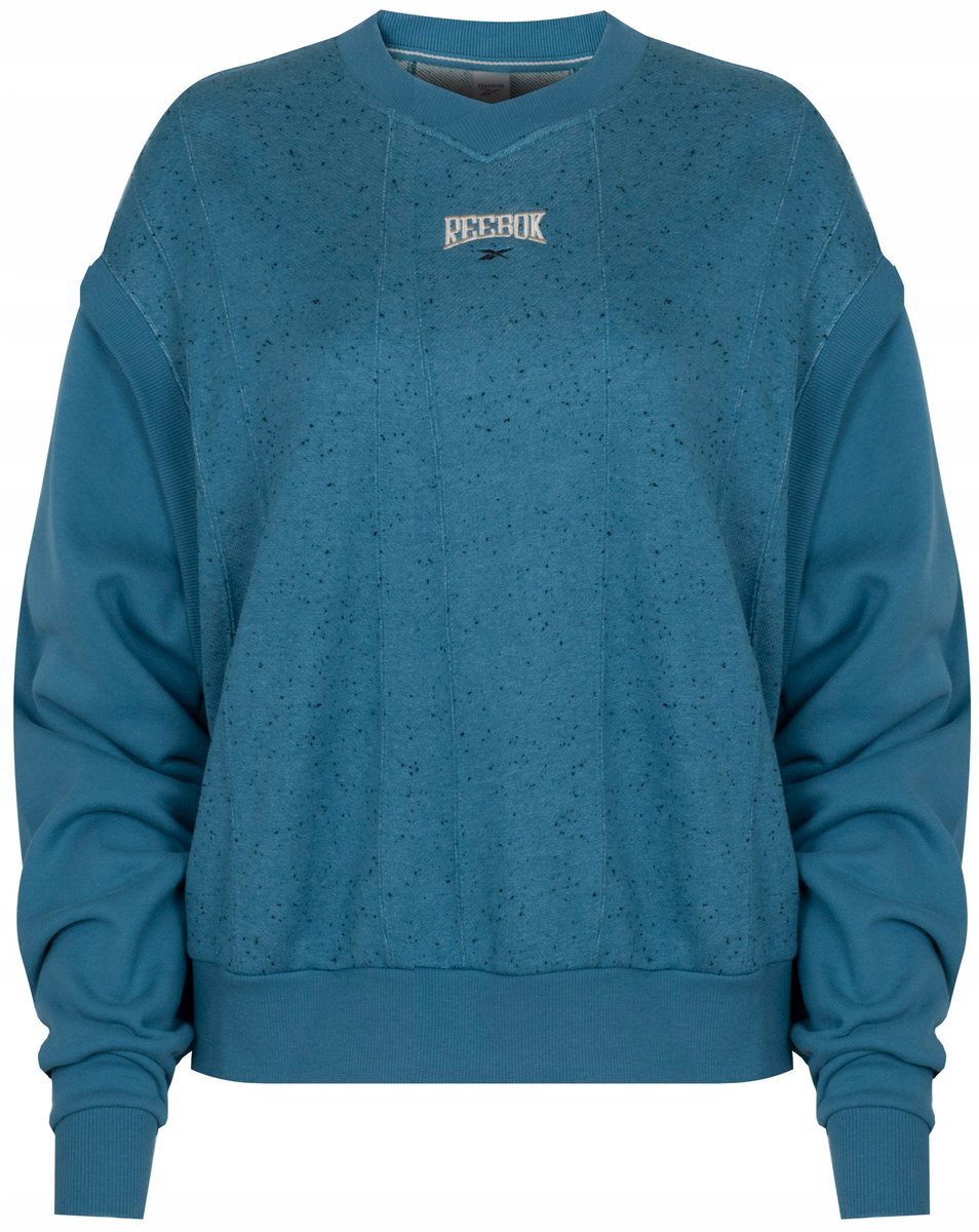 REEBOK - BLUZA DAMSKA CL VARSITY CREW HS0364 bluza niebieska