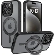 Etui i futerały do telefonów - Etui TECH-PROTECT MagRing MagSafe do Apple iPhone 16 Pro Czarny Mat - miniaturka - grafika 1