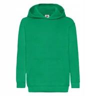 Bluzy dla dziewczynek - Bluza Dziecięca Z Kapturem Hooded Sweat Kelly Green r. 7-8(128) - miniaturka - grafika 1