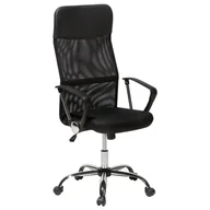Fotele i krzesła biurowe - Beliani Krzesło biurowe Design Czarny 5051 - miniaturka - grafika 1