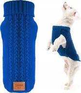 Ubranka dla psów - Chaba CHABA SWETEREK Z GOLFEM `XXL` 40cm CHABROWY - miniaturka - grafika 1