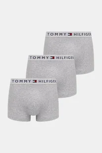 Tommy Hilfiger bokserki 3-pack kolor szary UM0UM03622 - Majtki damskie - miniaturka - grafika 1