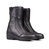 Buty motocyklowe - Buty Motocyklowe Raven Transseminic Leather WP Damskie Czarny37 - miniaturka - grafika 1