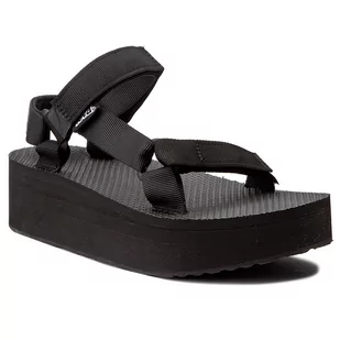 Teva Sandały Flatform Universal 1008844 Black - Sandały damskie - miniaturka - grafika 1
