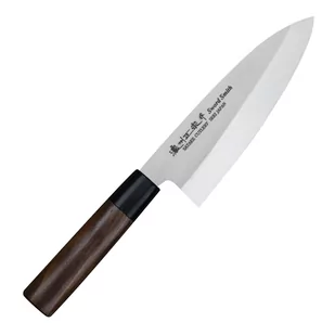 Satake Cutlery Mfg Kenta Walnut Nóż Deba 16 cm - Noże kuchenne - miniaturka - grafika 1