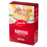 Ciasta i półprodukty do ciast - Delecta - Karpatka mieszanka do domowego wypieku ciasta - miniaturka - grafika 1