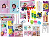 Przybory szkolne - Wyprawka szkolna Koci Domek Gabby 24 el. - miniaturka - grafika 1