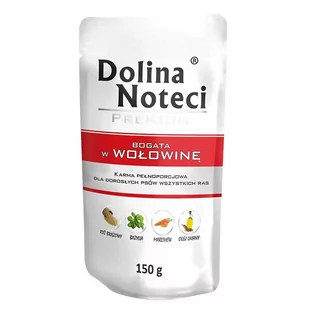 Dolina Noteci PREMIUM bogata w wołowinę 500g 43683-uniw - Mokra karma dla psów - miniaturka - grafika 1