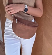 Nerki - Nerka brązowa czekolada na ramię - miniaturka - grafika 1