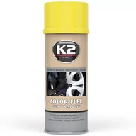 Płyny eksploatacyjne do aut - K2 Melle COLOR FLEX 400ml żółty guma w sprayu L343ZO - miniaturka - grafika 1