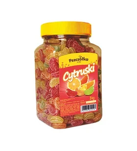 Pszczółka Cukierki Cytruski Słój 3kg CPSZ.9420 - Cukierki - miniaturka - grafika 1