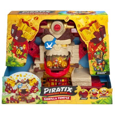 Zestaw figurek PIRATIX Wild Kingdom Gorilla Temple PPXSP112IN40