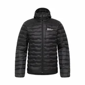 Kurtki męskie - Męska kurtka puchowa Jack Wolfskin PASSAMANI DOWN HOODY M Phantom - S - miniaturka - grafika 1