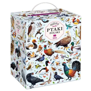 Puzzlove CzuCzu. Ptaki Polski 200 elementów puzzle rodzinne - Puzzle - miniaturka - grafika 1