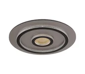 Lampy sufitowe - Globo 48042-40G - LED ściemnialna oprawa sufitowa JAYDEN 40W/230V średnica 45 cm czarna + pilot - miniaturka - grafika 1