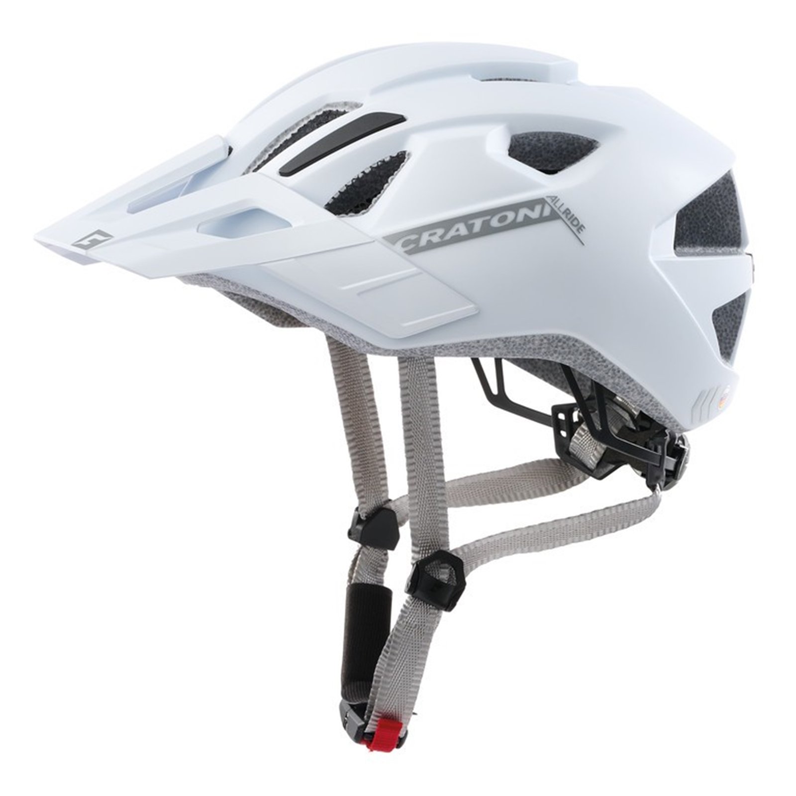 CRATONI MTB - Kask rowerowy AllRide, biały