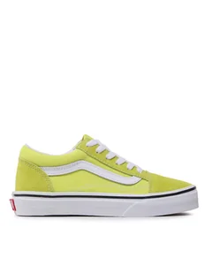 Vans Tenisówki Old Skool VN0A7Q5FZUD1 Zielony - Buty dla dziewczynek - miniaturka - grafika 1