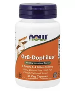 Układ pokarmowy - Now Foods Gr 8 Dophilus Probiotyk Suplement diety 60 kaps. - miniaturka - grafika 1