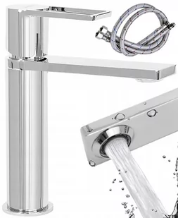 Rea Bateria umywalkowa Flip Chrome Niska B2004 - Baterie umywalkowe - miniaturka - grafika 2