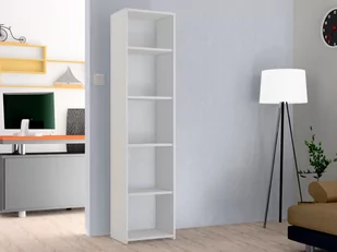 Regał Asia 40 cm Biały - Meblościanki - miniaturka - grafika 2