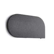 Płyty i maty izolacyjne - Panel akustyczny POLY, kropla, 600x1200x56 mm, ścienny, ciemnoszary - miniaturka - grafika 1