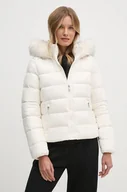 Kurtki damskie - Tommy Hilfiger kurtka puchowa damska kolor beżowy zimowa WW0WW43520 - miniaturka - grafika 1