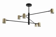 Lampy sufitowe - Light Prestige Snow lampa wisząca nowoczesna złota LP-731/6P GD LP-731/6P GD - miniaturka - grafika 1