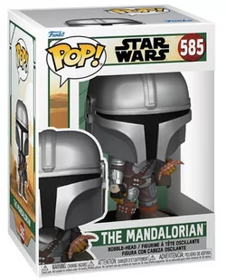 Funko POP!, figurka kolekcjonerska Star Wars: The Book of Boba Fett - Mando w/pouch - Figurki dla dzieci - miniaturka - grafika 1