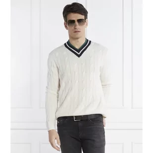 Tommy Jeans Sweter | Regular Fit - Swetry męskie - miniaturka - grafika 1