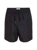 Kąpielówki dla chłopców - Calvin Klein Swimwear Szorty kąpielowe KV0KV00058 Czarny Regular Fit - miniaturka - grafika 1