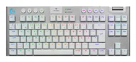 Klawiatury - Logitech G G915 X LIGHTSPEED klawiatura Gaming USB + RF Wireless + Bluetooth QWERTY Duński, Fiński, Skandynawia, Szwecki Biały 920-012735 - miniaturka - grafika 1