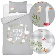 Pościel dla dzieci - Pościel 100 x 135 Bambusowa Dziecięca Idylla 4787A - miniaturka - grafika 1