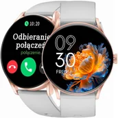 Smartwatch - Gravity GT2-3 PRO RG/GR Biały - miniaturka - grafika 1