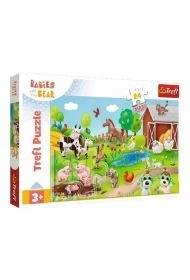 Puzzle 24 maxi Bobaski i Safari TREFL - Puzzle - miniaturka - grafika 1