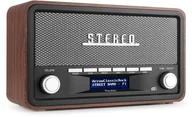 Radioodtwarzacze - Audizio Foggia stereo z budzikiem DAB+ FM- 50W - Szary one size - miniaturka - grafika 1