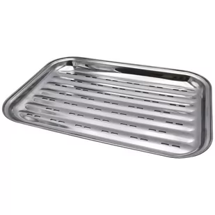 BBQ Tacka grillowa ze stali nierdzewnej 34,5 cm + - Akcesoria do grilla - miniaturka - grafika 1