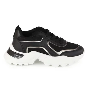 Buty sportowe Sneakersy Cabin H2147A czarny - Sneakersy damskie - miniaturka - grafika 4