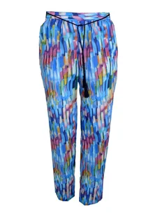 Spodnie z autorskim drukiem - Spodnie sportowe damskie - miniaturka - grafika 1