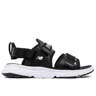 Sandały męskie - Sandały New Balance SUA750A3 - czarne - miniaturka - grafika 1