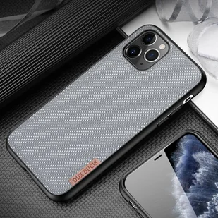 Dux Ducis Fino etui pokrowiec pokryty nylonowym materiałem iPhone 11 Pro Max szary - Etui i futerały do telefonów - miniaturka - grafika 14