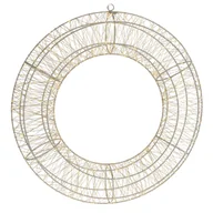 Oświetlenie świąteczne - Łańcuch OKTAN pierścień 1440 led metalowy 5m - miniaturka - grafika 1