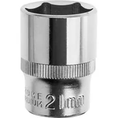 Klucze i nasadki - Jufisto Nasadka sześciokątna 21 mm 1/2" - miniaturka - grafika 1