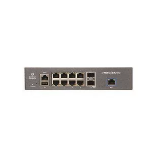 MX-EX2010PXA-E - 8x 1GE RJ45, PoE+ 100W 802.3at, uplink 2x 1G SFP, Warstwa L3, Chłodzenia pasywne, Cambium cnMatrix EX2000 Switch - Switche - miniaturka - grafika 4