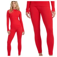 Pozostała odzież narciarska - Bielizna termoaktywna bezszwowa (dół) damska 4F 4FWAW25USEAF206-62S Czerwony XS/S - miniaturka - grafika 1