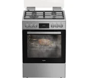 Kuchenki gazowo-elektryczne - Whirlpool W6G8LCSWX Steam+ Termoobieg - miniaturka - grafika 1