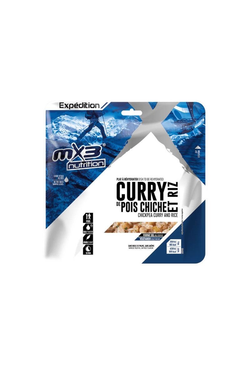 Mx3 Nutrition Danie Liofilizowane (821) Ryż Curry Z Ciecierzycą 210G